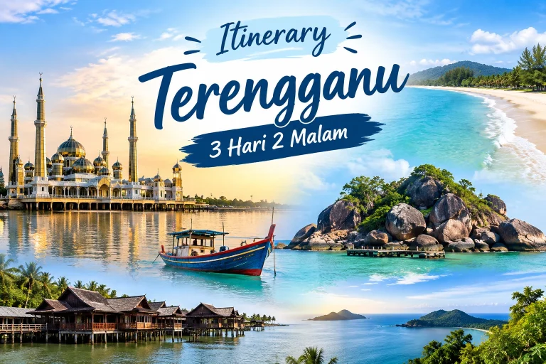 poster itinerary merupakan gambar depan artikel kami pembuatan tangan tanpa ai
