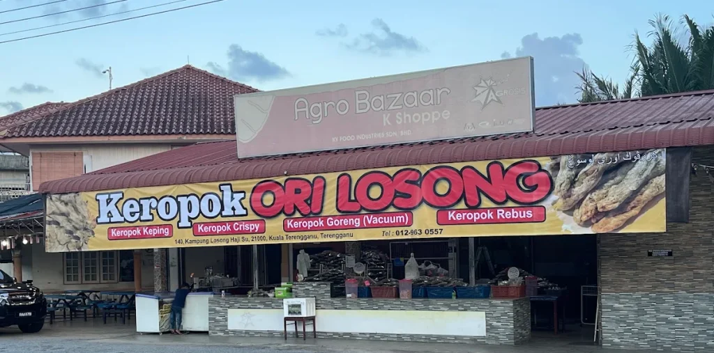 kedai keropok lekor originally ganu kita dan bukan fake